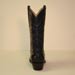 Black Hornback Alligator Custom cowboy Boot