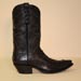 Black Hornback Alligator Handmade Cowboy Boot