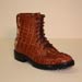 Custom Made Hornback Alligator Hiking Boot