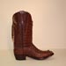 Brown Hornback Alligator Custom Cowboy Boot