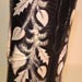 Gold Silver Inlay and Overlay on Black Python Custom Cowboy Wedding Boot 