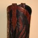 Custom Made Cowboy Boot of Deerskin and Alligator