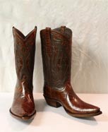 Cognac Tooled Alligator