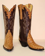 Saddletan Mad Dog Ostrich Gallego