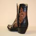 Custom Made Alligator Cowboy Botine with Star Hand Tooling