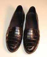Black Alligator Dress Loafer