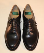 Black Calf w Brown Piping