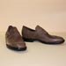 Custom Made Men's Gray Bull Shoulder Wingtip Loafer