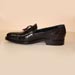 Custom Black Cherry Alligator Belly Men's Tassel Loafer