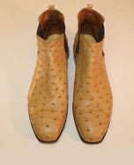 Tabac Ostrich Custom Shoe